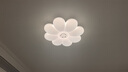 雷士（NVC）吸顶灯奶油风儿童房卧室云朵灯具全光谱Ra98智控向日葵包安装 实拍图