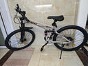 凤凰（Phoenix） 凤凰自行车可折叠山地车路虎男士成年人变速女式越野公路单车 可折叠铝架/辐条消灰/全竞速轴承 26寸30速【参考：158-188cm】 实拍图