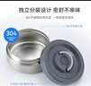 乐扣乐扣（LOCK&LOCK）饭团保温桶 附包+餐具 多层不锈钢便当饭盒上班族家用2L 绿色 实拍图