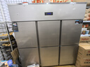 英联瑞仕【已补贴20%】四门冰箱商用水果蔬菜六门保鲜柜餐饮厨房酒店双温冷藏冷冻大容量不锈钢四开门冰柜 旗舰款加大六门全冷冻【铜管制冷】 实拍图