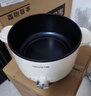 九阳（Joyoung）电煮锅电热锅泡面火锅宿舍小电锅电蒸锅寝室2.5L蒸煮一体蒸屉蒸笼电蒸锅HG25-G201S 实拍图