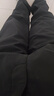 探拓（TECTOP）冲锋裤男加绒保暖防风软壳裤登山徒步裤 男款黑色 XXXL 实拍图