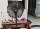 美的（Midea）【超级单品】七叶轻音立式电风扇家用柔风落地扇台式桌面小型风扇大风量节能摇头宿舍电扇 SAF30AB 实拍图
