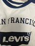李维斯（Levi's）儿童装长袖T恤秋季新款男童女童上衣宝宝打底衫 糖果白 120 /60 【建议身高110-116cm】 实拍图