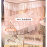 西漢（XIHAN）A类家用 U型伸缩宫廷蚊帐 三开门1.5米床【铝合金支架 加密网眼】 实拍图