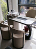 岩板阳台茶桌椅组合轻奢现代感烧水壶一体茶几客厅家用小茶台 单桌[花纹可选] 1.2米[赠茶具] 实拍图