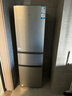 统帅（Leader）海尔冰箱出品218升三开门三温区租房家用小型中门软冷冻超薄节能小冰箱BCD-218LLC3E0C9 实拍图