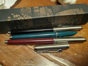英雄（HERO）钢笔学生中考毕业礼物暗尖吸墨复古风三年级中小学男女生练字签字笔 007【3支】 实拍图