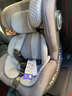 虎贝尔（HBR）E360儿童安全座椅0-6-12岁宝宝车载通风散热i-Size认证棋盘格灰 实拍图