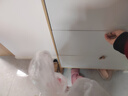 米昊（MIHAO） 鞋柜超薄多功能翻斗玄关柜防尘储物柜家用门口现代简约木鞋柜 实木生态板丨原木色80*17*120cm 实拍图