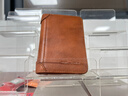 WILLIAMPOLO超薄真皮小卡包男士复古头层牛皮卡夹驾驶证名片夹皮套迷你皮夹 棕色 5卡位 实拍图