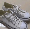 匡威（Converse）官方 All Star Lift经典厚底鞋小白鞋帆布鞋560251C 560251C/白色 39.5 实拍图