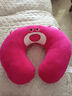 【京东物流】草莓熊u型颈枕迪士尼同款抱枕抱抱龙u型颈枕护颈枕 草莓熊（东大版） 实拍图