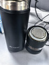 特美刻（TOMIC）保温杯男士茶水分离杯纯钛内胆茶杯水水杯子焖茶杯双十一送礼 实拍图