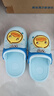 B.Duck小黄鸭童鞋儿童花园鞋男童舒适洞洞鞋女童宝宝舒适拖鞋5965蓝色20 实拍图