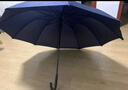 天堂 加大雨伞长柄 半自动超大10骨加固商务伞  夜空蓝  实拍图