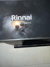 林内（Rinnai）油烟机欧式顶吸家用23m³风量大吸力 挥手智控热清洗 自清洁抽油烟机CXW-283-NM11T 实拍图