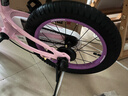 优贝（RoyalBaby）儿童自行车男女镁合金单车 月亮系列4-7岁 宇航员16寸 粉色 实拍图