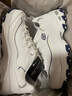 斯凯奇（Skechers）女鞋秋冬小白熊休闲鞋子厚底增高百搭运动软底老爹鞋99999863 白色/海军蓝色/WNV 36.5 实拍图