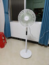 美的（Midea）【幸运草安睡1S】一级能效直流变频声控电风扇家用遥控卧室静音落地扇台式桌面抗菌大风力转页扇 实拍图
