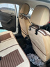 布兰特 汽车座套全包布艺座垫仿亚麻坐垫四季通用座椅套垫卡通座包五座 A31咖啡色-标准版 实拍图