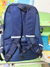 史努比（SNOOPY）小学生书包男孩学院风护脊减负1-4-6高年级儿童初中生双肩背包 蓝 实拍图