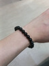 芯奢银曜石手串男士佛珠手链男潮流黑曜石12mm手链女生日礼物送男友 12MM+精美礼盒 实拍图