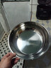 【不锈钢】和面盆厨房烘焙家用火锅盆洗菜打蛋汤锅盆醒面盆料理盆 32cm【热卖款】不锈钢 和面盆 实拍图