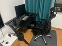 奥伦福特  电脑桌台式家用电竞游戏桌办公书桌简约书房写字桌子 【碳纤纹·二段式】实木芯120*75cm 升级款电竞桌 实拍图