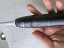 飞利浦电动牙刷钻石1系 成人声波震动牙刷情侣款牙刷 生日礼物成人送男生/女友 礼品 钻1 量子黑HX5070/01【肖战推荐】 实拍图