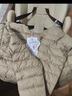 鸭鸭（YAYA）佟丽娅同款轻薄羽绒服女新款冬季短款圆领内胆修身时尚薄外套男 格调紫【女款无领】 XL 实拍图