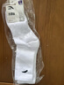 安踏（ANTA）【多双装】运动袜男女棉质吸汗透气中长短袜训练跑步篮球袜子 【长袜4双装-透气防臭】全白 L（43-46码） 实拍图