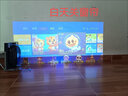 轰天炮G50W【全封闭光机】家用卧室墙投家庭影院高清无线投屏5G投影仪机  小型百元旗舰1080p投影大屏 高亮语音版 【2+16G大内存】轰天炮G50W 实拍图