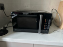 美的微波炉家用 微烤炸一体机C2F1  23L变频微波炉烤箱 一级能效  旋风空气炸 不锈钢内胆 彩膜按键 微烤炸三合一 不锈钢内胆 实拍图