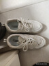 回力（Warrior）官方老爹鞋女鞋秋冬季百搭厚底增高休闲小白鞋女运动鞋子女米色38 实拍图