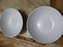 7英寸横纹碗敞口深口陶瓷碗拌面碗汤碗餐盘防烫釉下彩加厚 7英寸2个 实拍图