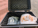星骑侠摩托车尾箱uy125全铝合金尾箱外卖大容量450踏板电动车后备箱餐箱 50L黑版花+内衬+快拆碳钢 实拍图