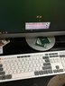 AOC KM720无线键盘鼠标套装 电脑键盘 撞色键盘 防溅洒设计 商务办公家用键盘 白色 实拍图