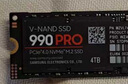 三星（SAMSUNG）4TB SSD固态硬盘 M.2接口(NVMe协议PCIe 4.0 x4) AI电脑配件 读速7450MB/S 990 PRO 实拍图