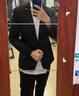 海澜之家（HLA）西服套装男春秋新轻商务经典系列西装套装 藏青01【西服+西裤】 【预订】 L 175/96B推荐138~150斤 实拍图