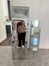 全品屋穿衣镜全身镜落地镜挂门服装店试衣镜壁挂镜挂穿一体简约北欧风 【圆角】赫本黑160*50cm 送货上门 实拍图