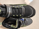 Skechers斯凯奇儿童秋冬休闲男女童二棉鞋轻质加绒保暖靴405222L/302583L 男童/黑色/绿色/BKGR 36 实拍图
