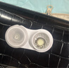 海昌星眸印象之美彩色隐形眼镜防蓝光美瞳月抛2片 流月漫黑 275度 实拍图