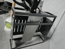 帅仕（shuaishi）厨房刀架置物架刀筷收纳架筷勺用具置物架多功能台面壁挂沥水灰色 实拍图