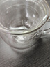 富光花茶杯 男女士茶水分离杯子 双层办公泡茶玻璃杯带把高硼硅水杯 实拍图