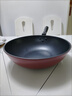 炊大皇 炒锅铁锅 无涂层铸铁锅多用传世34cm 电磁炉通用炒菜锅 C34D2 实拍图