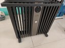 美的（Midea）【硬钢科技】取暖器/电暖器/电暖气家用/取暖炉/WIFI智能遥控加宽14片双擎取暖电热油汀HYX22TR 实拍图