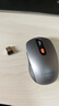 联想（Lenovo）无线蓝牙双模鼠标 便携办公鼠标 人体工程学设计 适用台式机一体机笔记本平板Howard风暴灰 实拍图