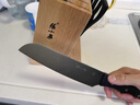 张小泉 刀具套装七件套 套刀 菜刀斩骨刀多用刀水果刀磨刀棒刀具全套N5490 实拍图