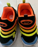 361°童鞋 儿童学步鞋春秋男女童软弹毛毛虫鞋运动宝宝鞋 黄25 实拍图